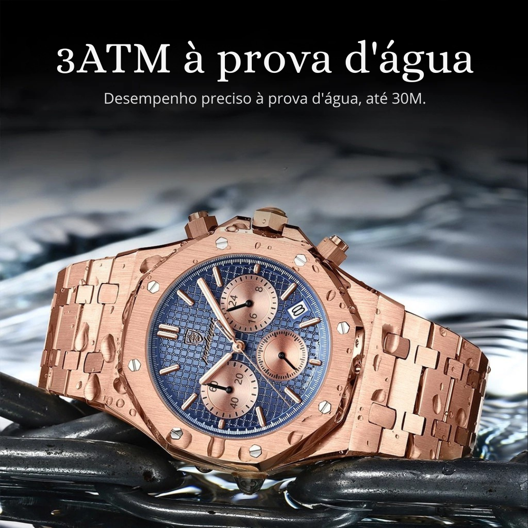 Relógio Poedagar RoyalKing OAK