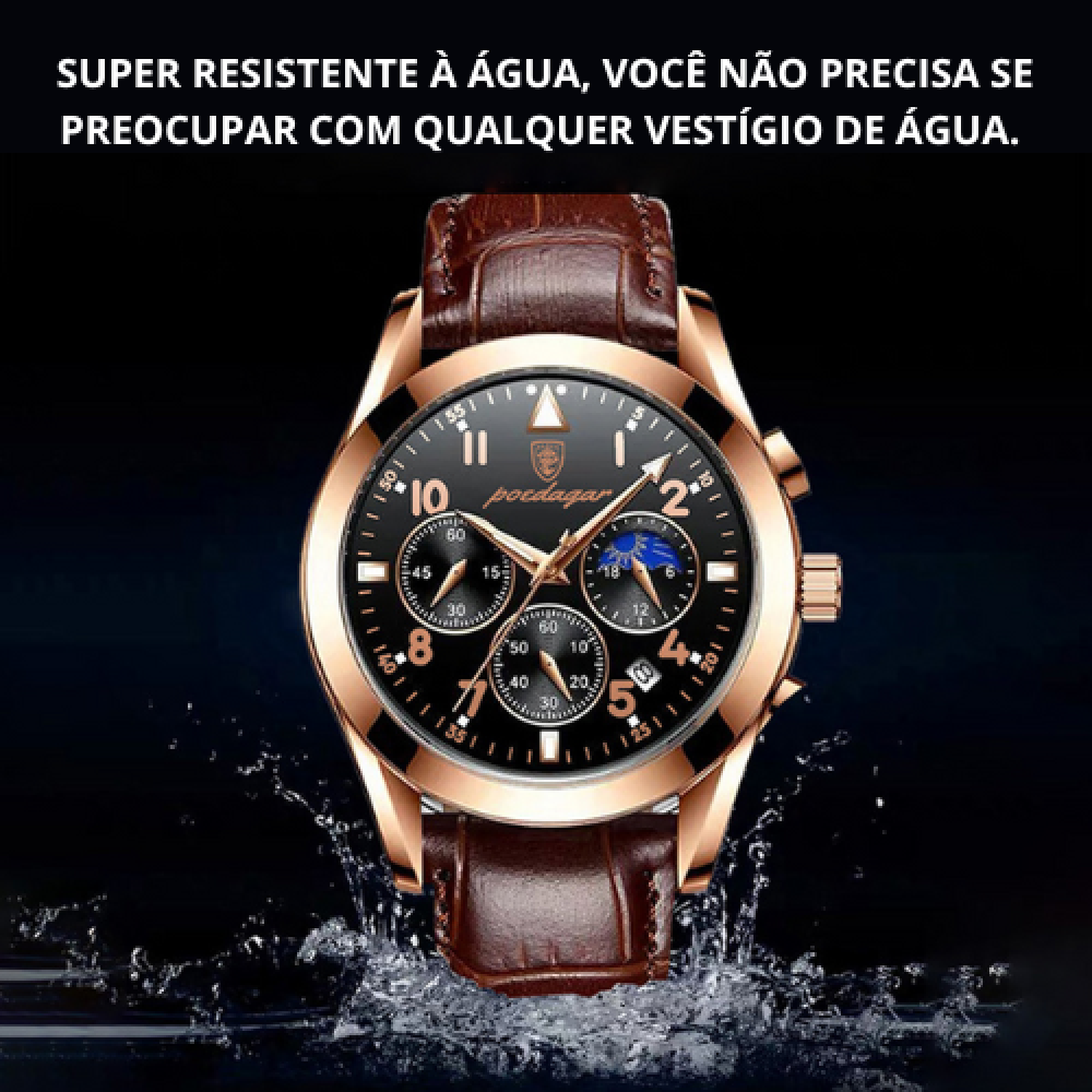 Relógio Poedagar Chronoforge