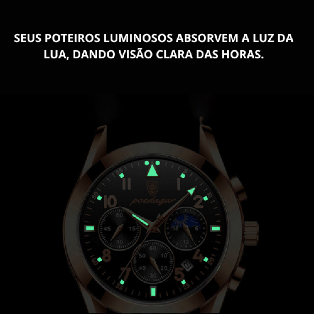 Relógio Poedagar Chronoforge