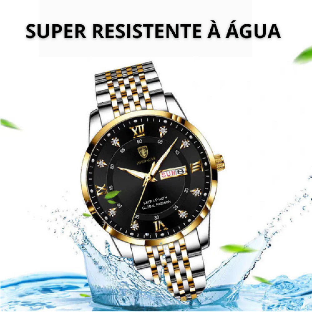 Relógio Poedagar Quartz Luxury
